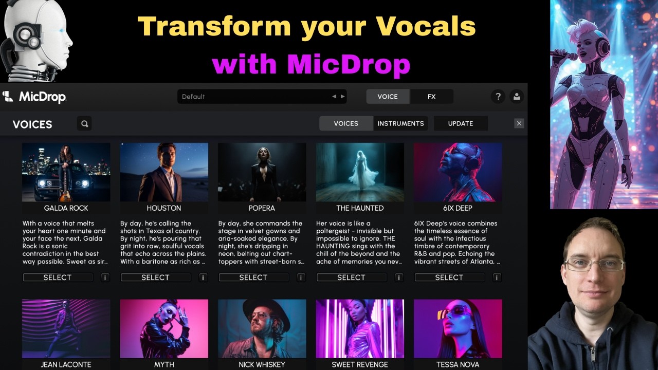 Transform your Vocals with MicDrop!