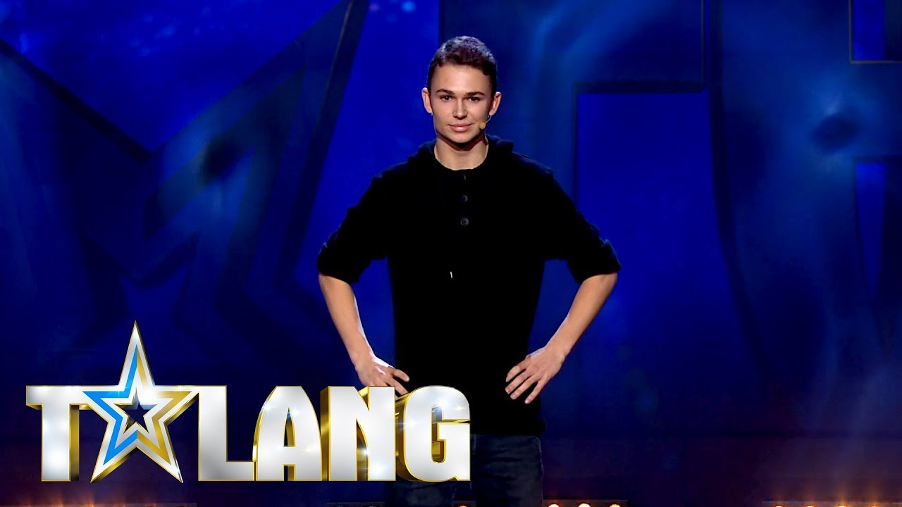 Joshua Keelty utövar rubiks kubs-magi i Talang 2018 - Talang (TV4)