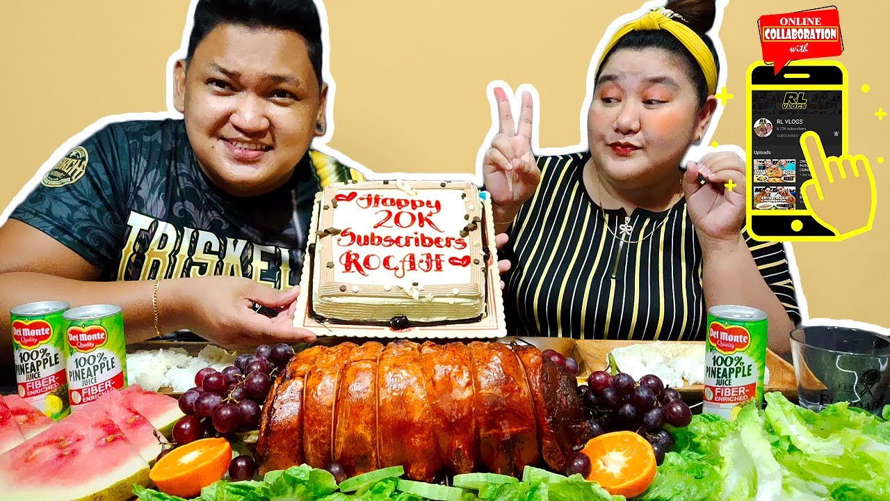 CRISPYCHON | LECHON BELLY MUKBANG COLLABORATION with @itsrl07