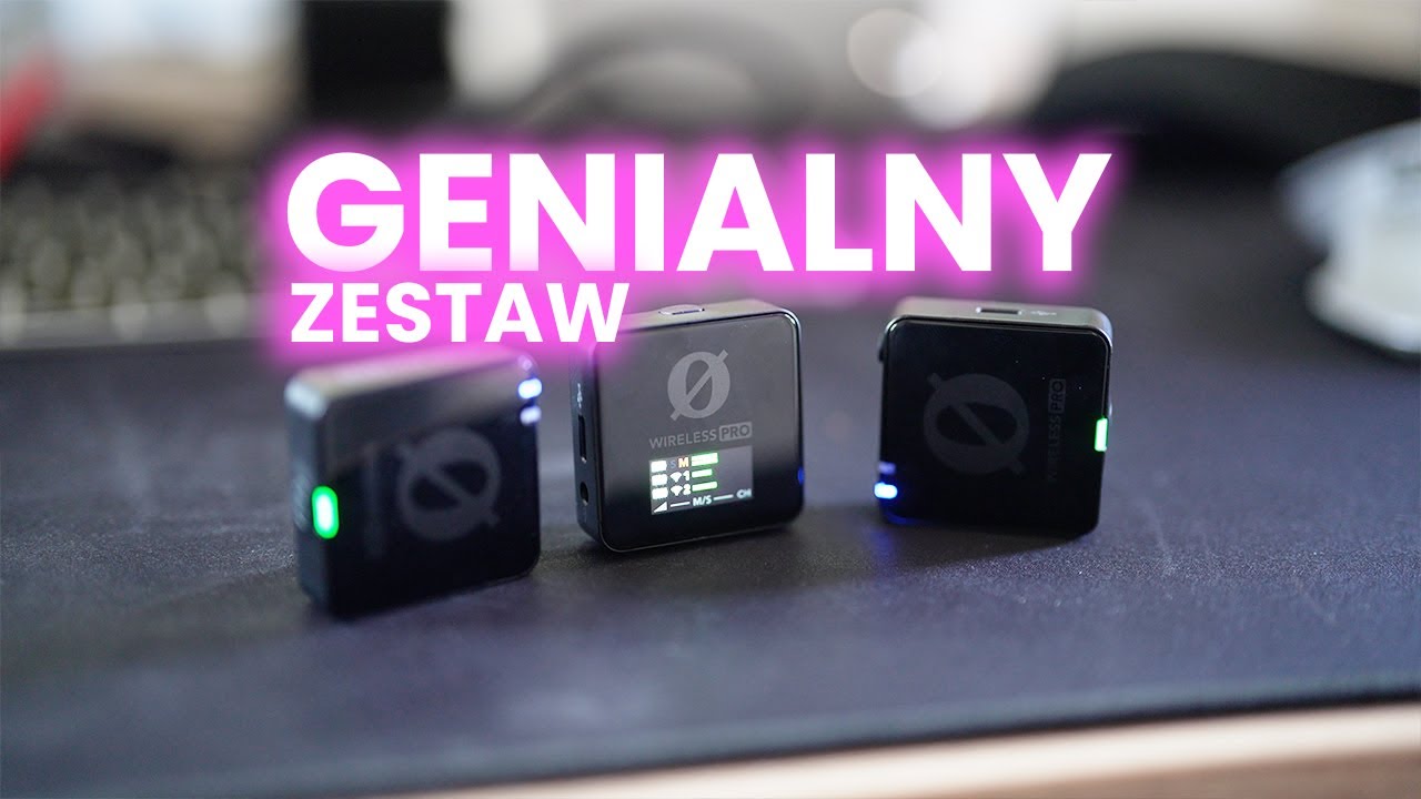 Rode WirelessPRO to KOMPLETNY zestaw bezprzewodowy!