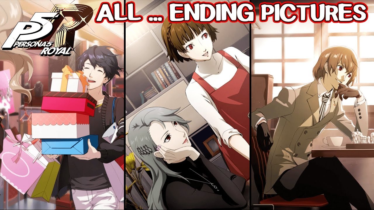 All Fake Ending Pictures - Persona 5 Royal