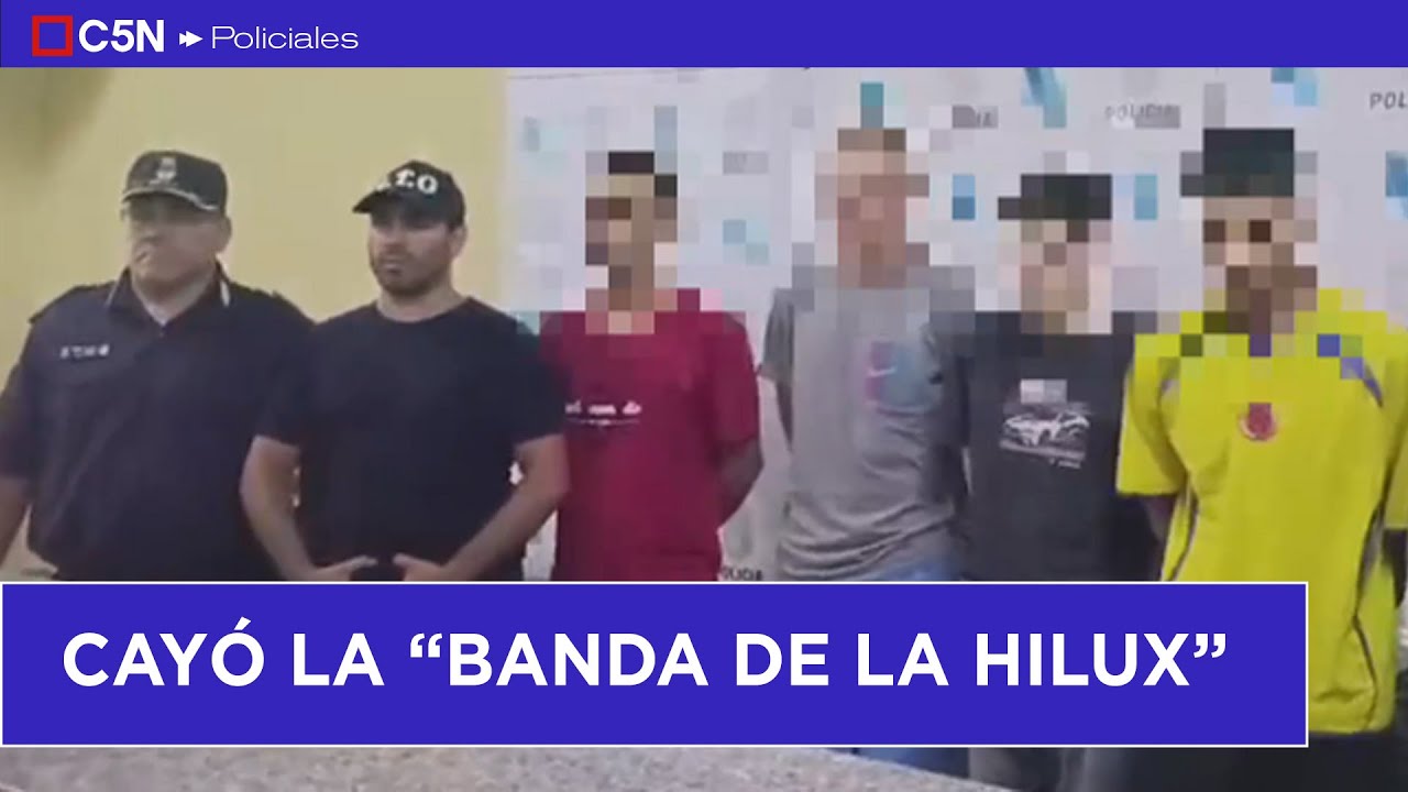 CAYÓ la BANDA de la HILUX: ROBABAN CAMIONETAS de ALT GAMA con un INHIBIDOR
