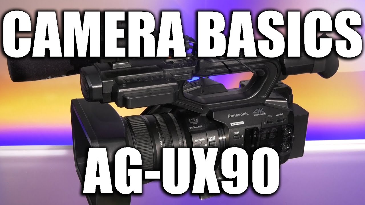 Panasonic AG-UX90: основные операции