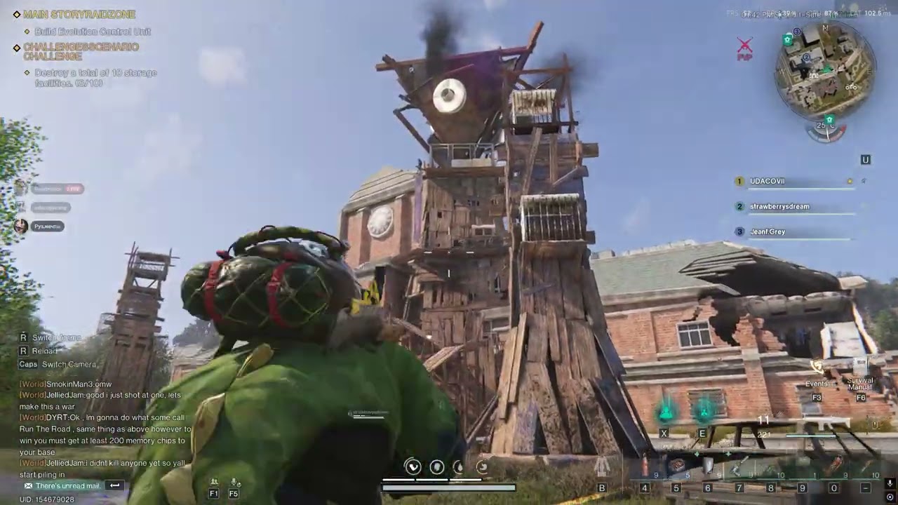 "1 UP TOP" ONCE HUMAN💥RAID ZONE💥PVP🔫