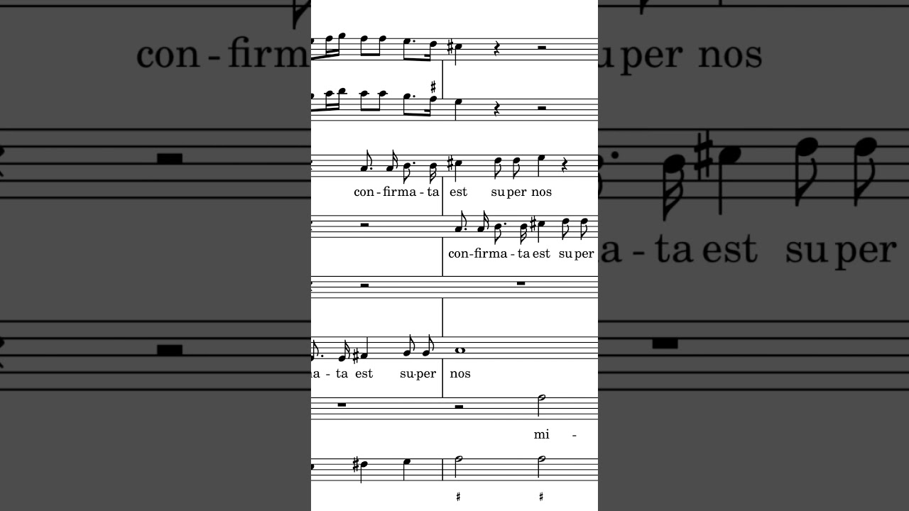 Delicious chromaticism from Monteverdi 😋 (Laudate Dominum, SV 272)