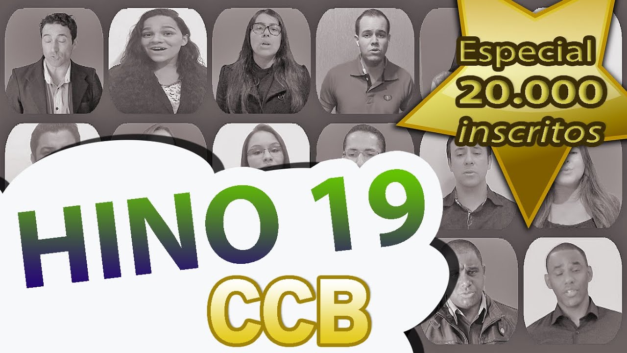 ♪♫♪♫ HINO CCB  19 - Manda -nos Teu Poder ★ Especial 20.000 inscritos ★ #hinosccbcantados