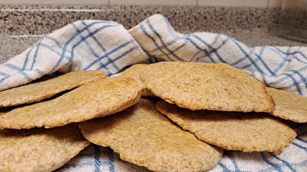 Pan Pita INTEGRAL, ideal para desayunos y cenas saludables