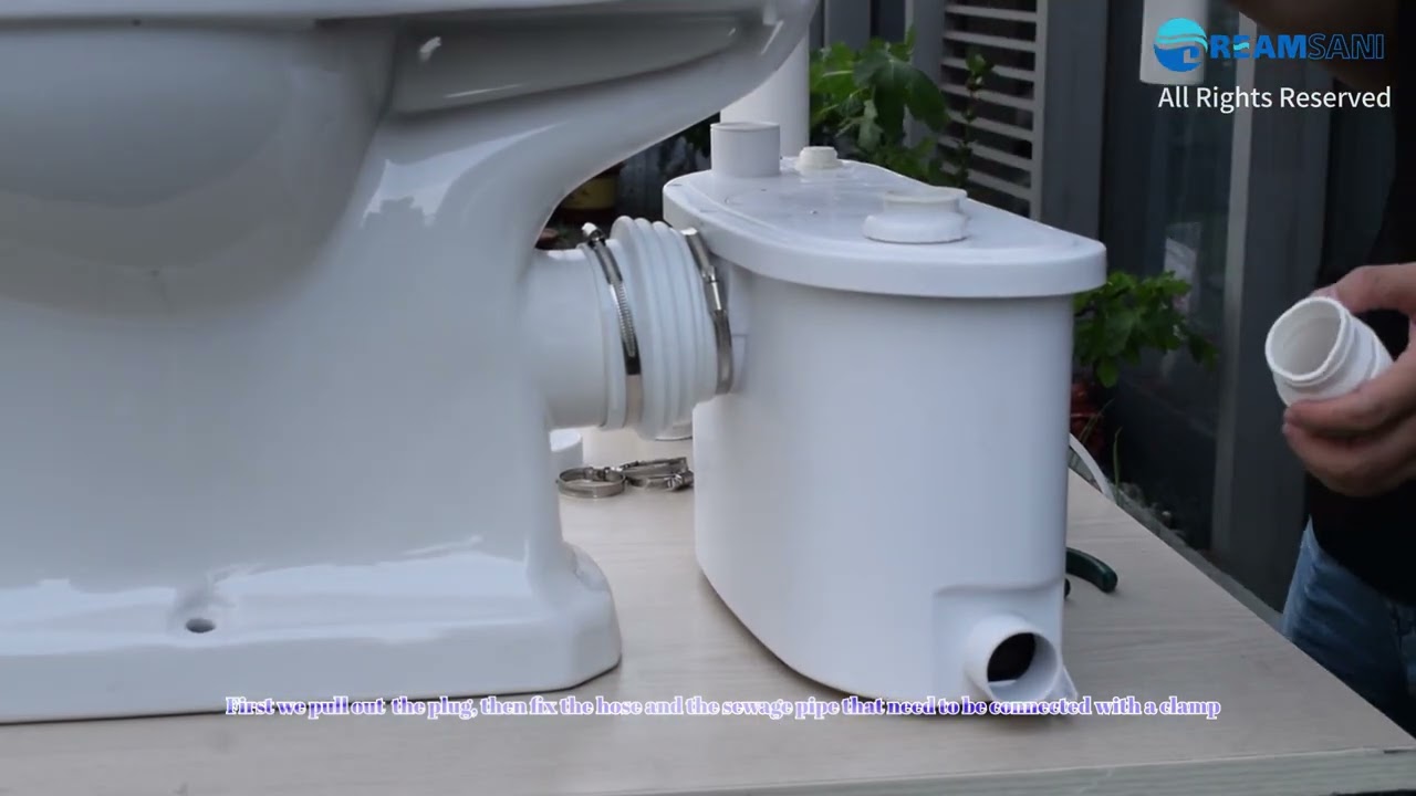 FLO400 Dreamsani 400W Macerator Pump Installation