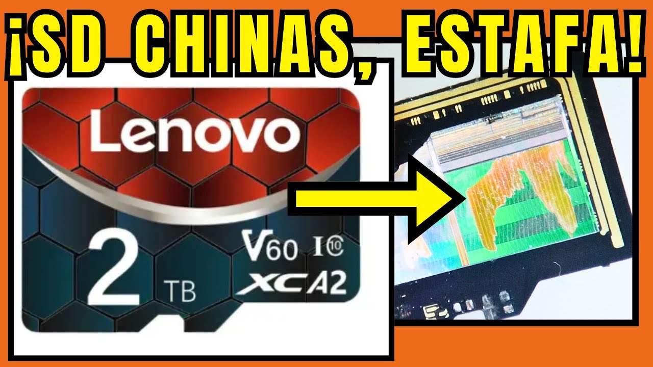 &iexcl;LA VERDAD DE LAS TARJETAS SD CHINAS! ESTAFA ABSOLUTA.