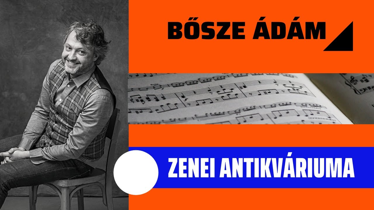 Ilyen Bősze Ádám különleges zenei antikváriuma!