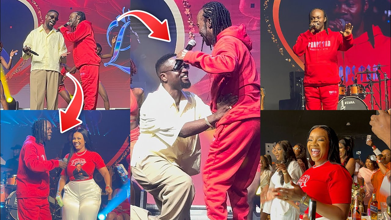 Sarkodie Bow 2 Daddy Lumba & Receive Blessings +Serwaa Amihere Can’t Stop Loving Lumba’s Performance