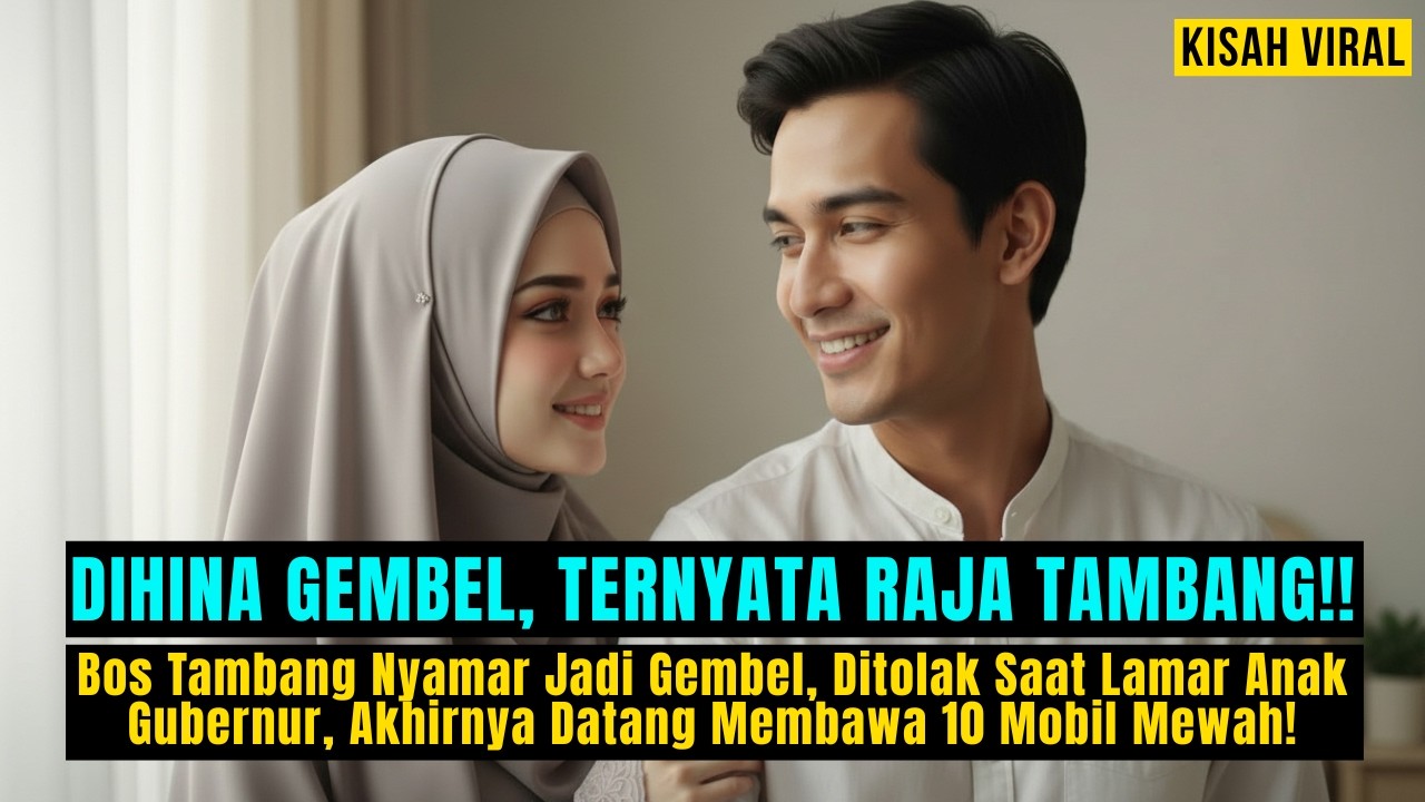 Bos Tambang Nyamar Jadi Gembel, Ditolak Lamar Anak Gubernur, Akhirnya Datang Membawa 10 Mobil Mewah!