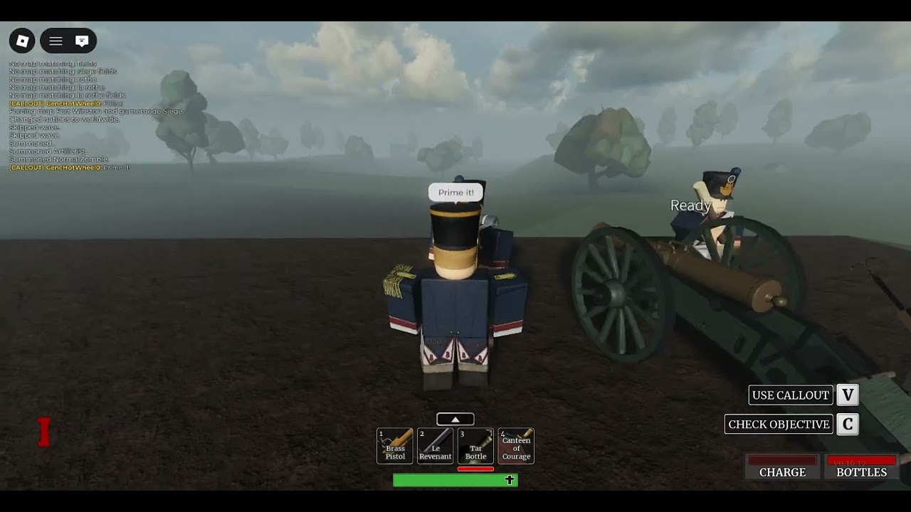 Artillery bots