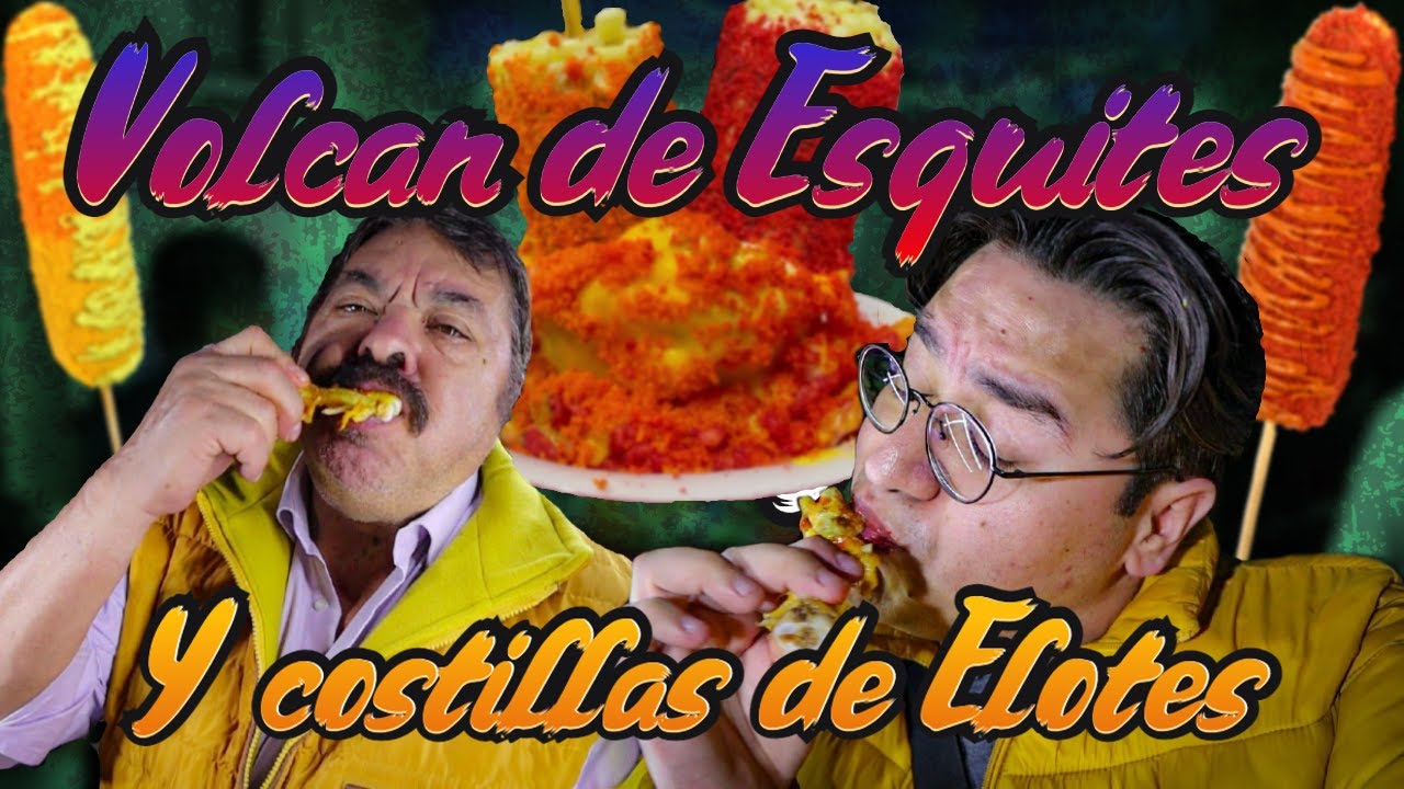 MEDIO KILO DE ESQUITES que explotan como volcan ft.@DonAlvaro  | Elotes Lokos Mexico.