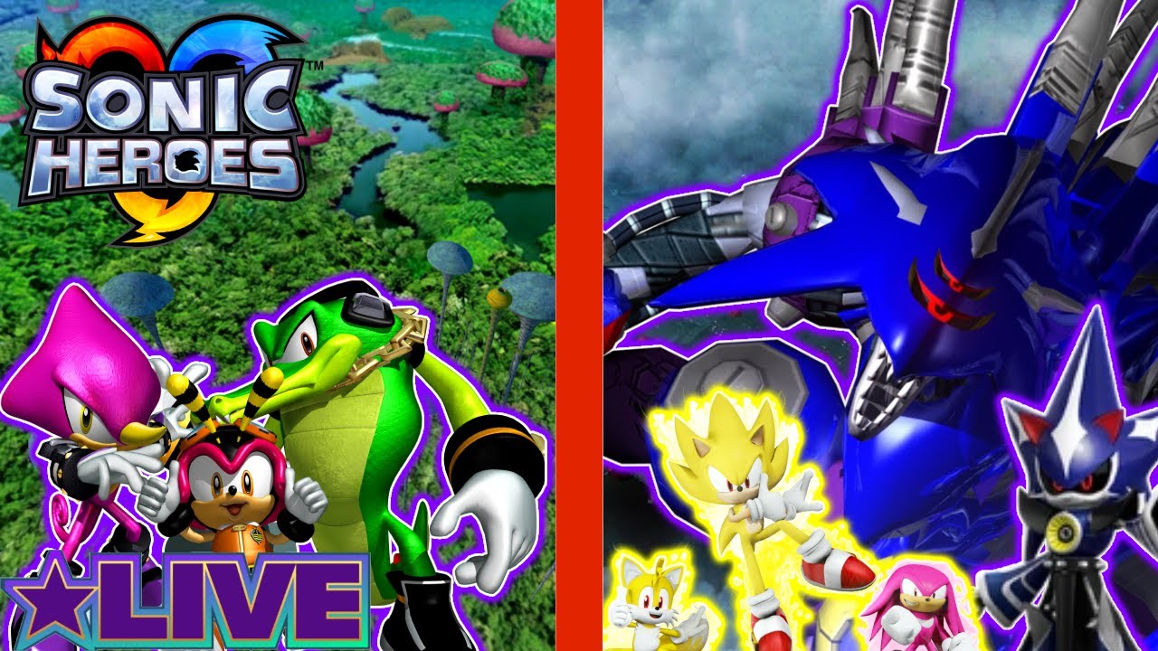 🔴Live Sonic Heroes Team Chaotix's Story and Last Story | Show him what I'm made of! Come and Chill!