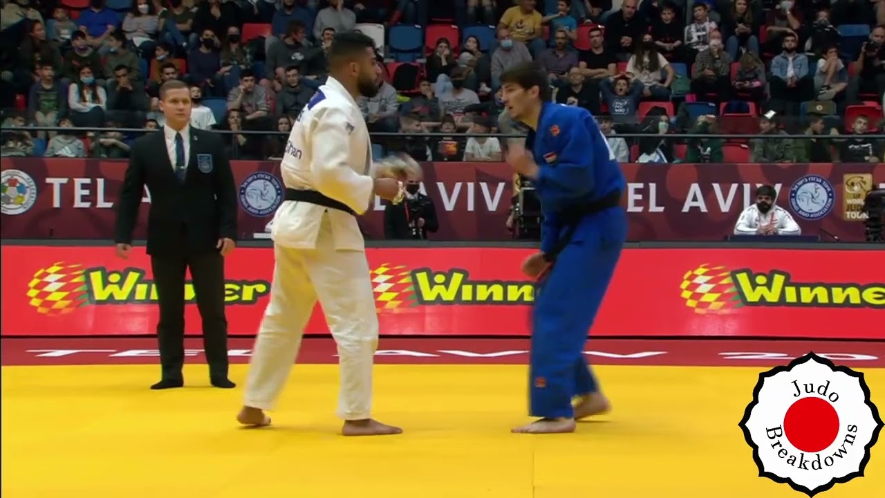 Judo Mens - Tohar Butbul vs. Somon Makhmadbekov - U73 Grand Slam Tel Aviv