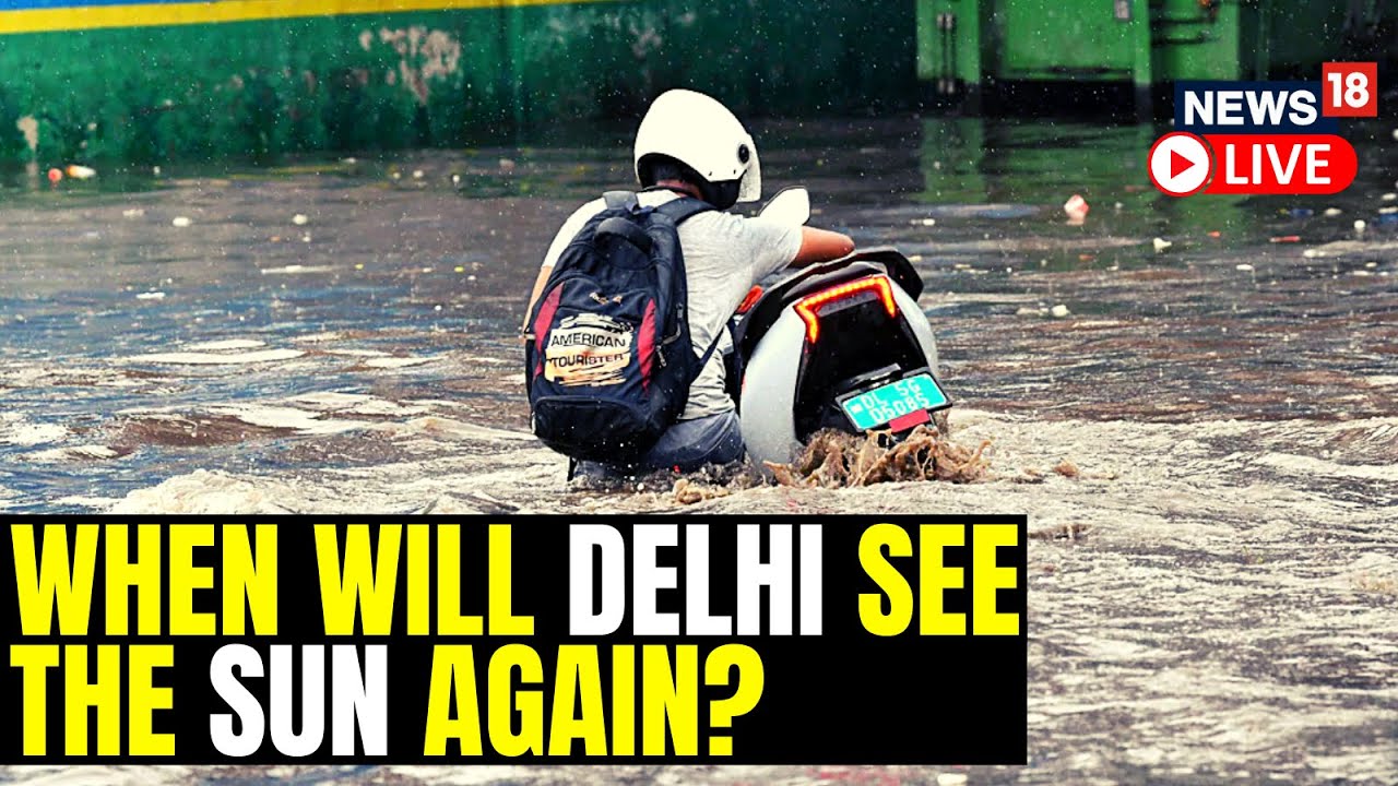 Delhi Rains LIVE | Delhi News LIVE | Delhi Rainfall Updates | Rain Fury In Delhi | English News LIVE