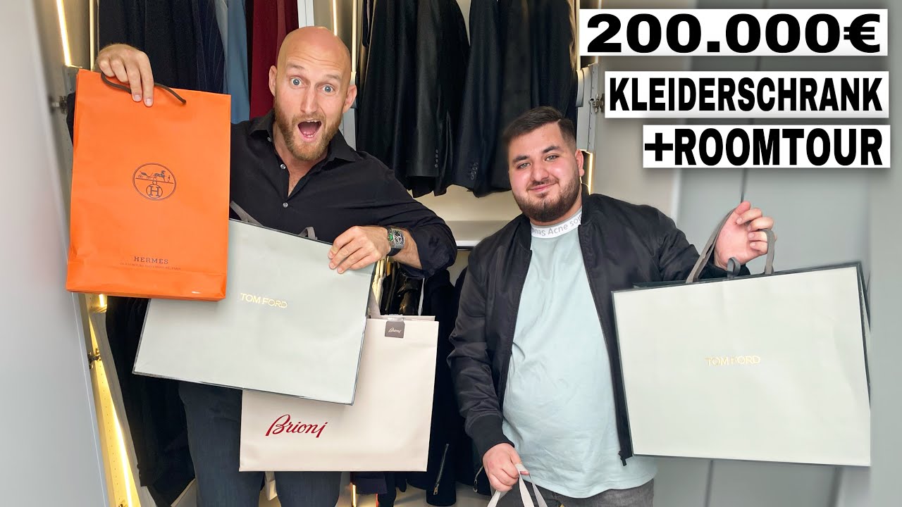 DER 200.000€ KLEIDERSCHRANK VON KARL ESS + ROOMTOUR | MAHAN