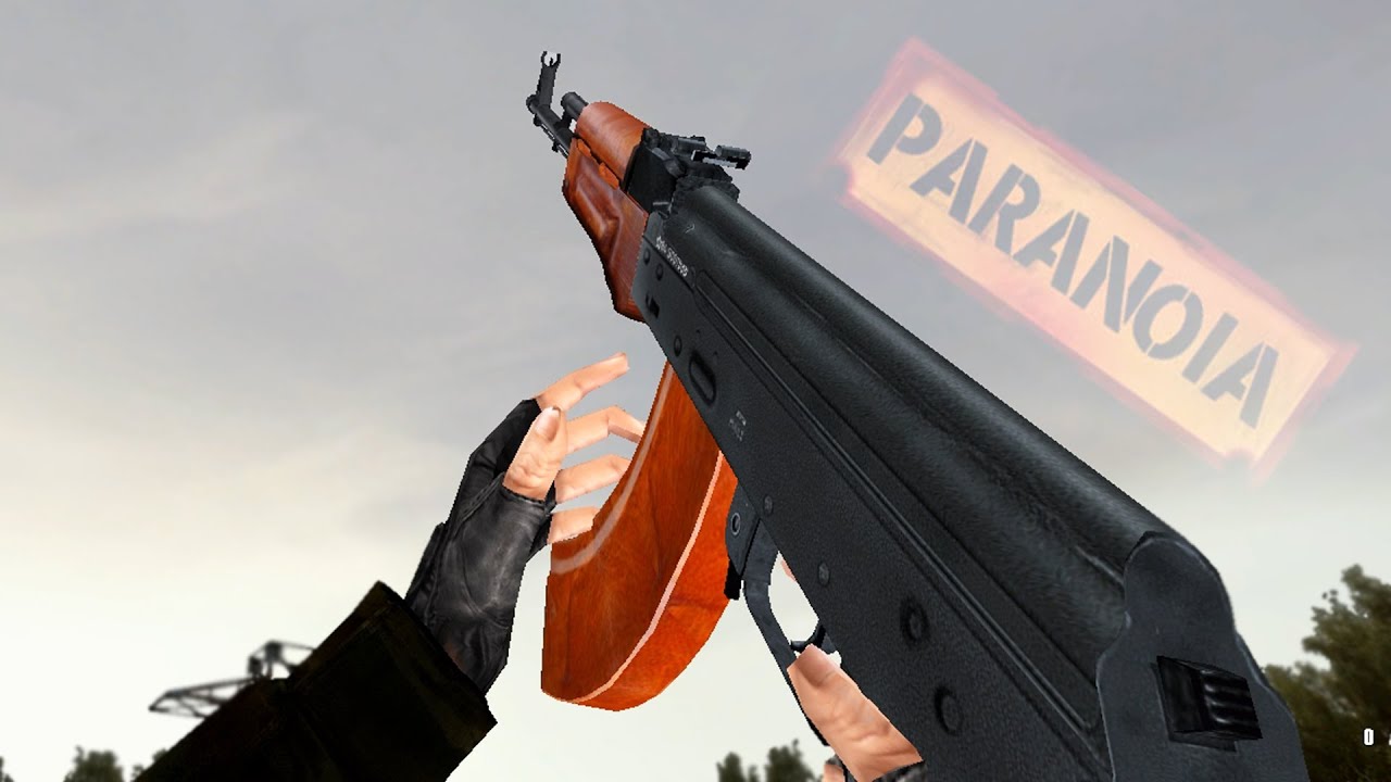 Paranoia - All Weapons Showcase