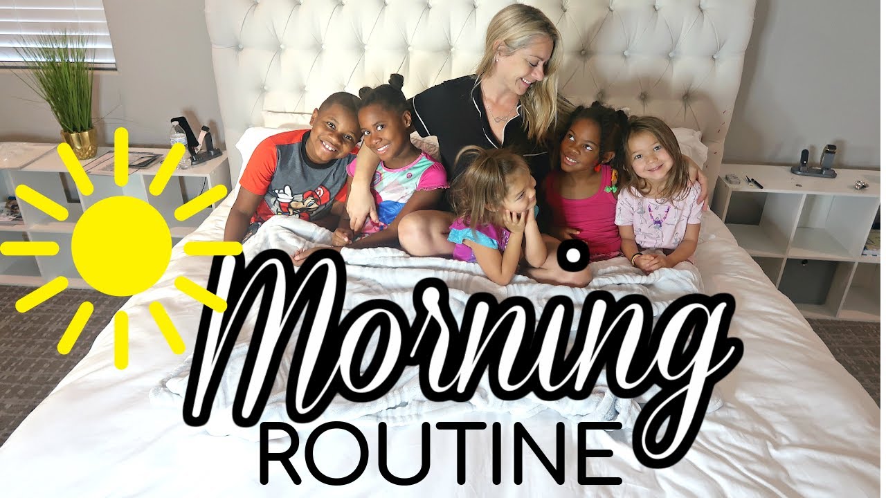 MOMMY MORNING ROUTINE 2020 I MOM OF 5 KIDS I Stay At Home Mom Routines