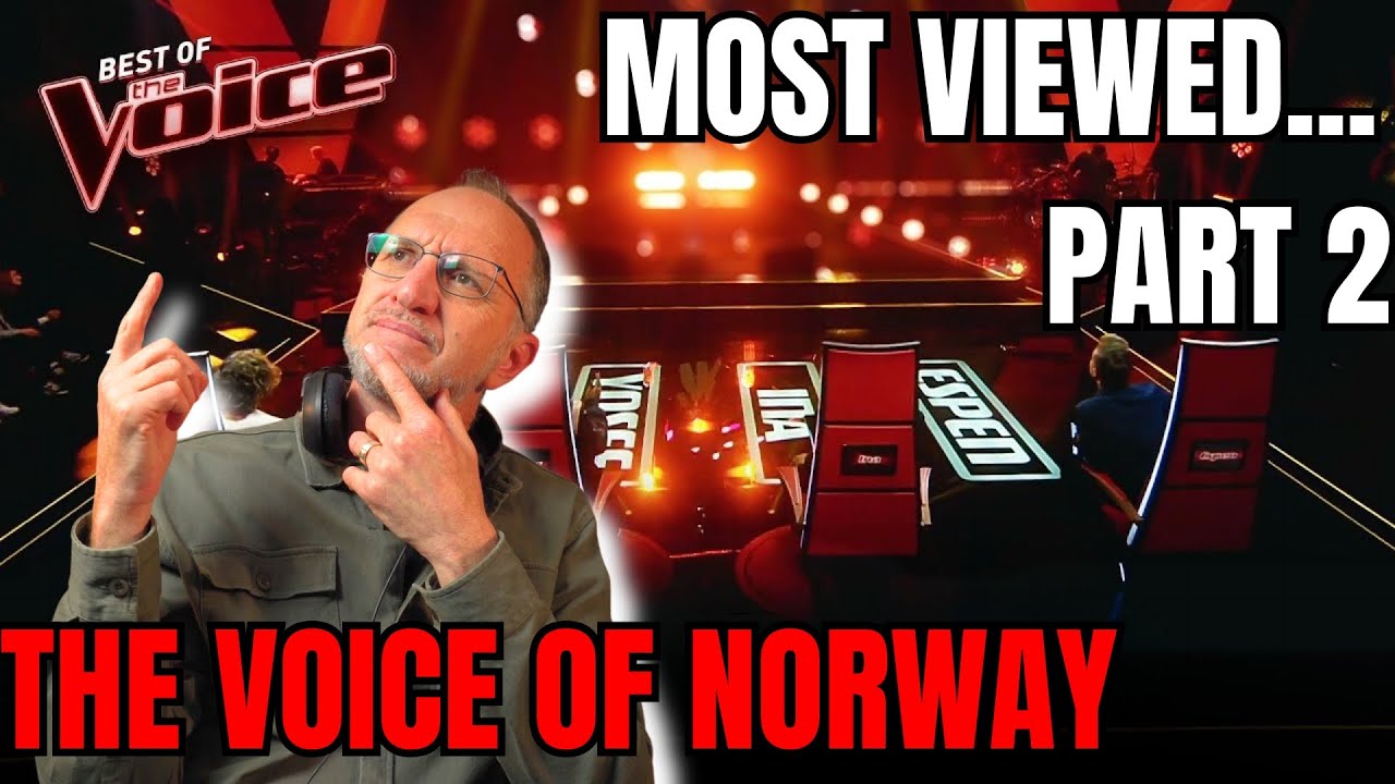 TOP 10 MOST VIEWED auditions on The voice of Norway (PART 2) - just... WOW 🤯  Vocal Coach Analysis