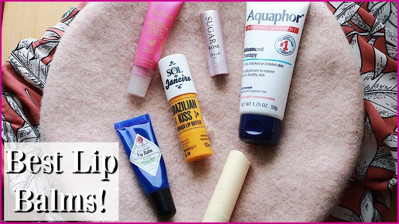 MY FAVORITE LIP BALMS!