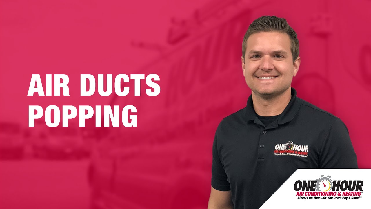 Air Ducts Popping | HVAC Service Dallas