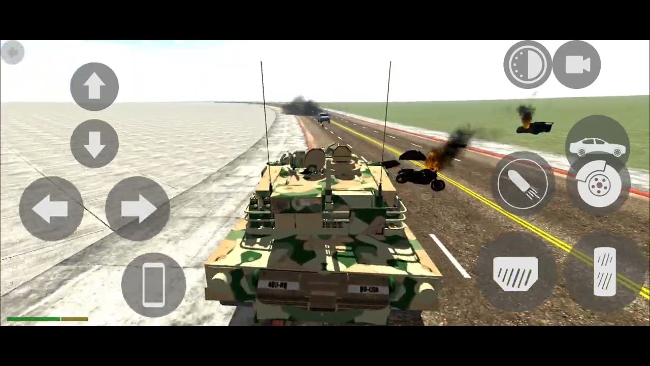 Hulk driving army military tank 