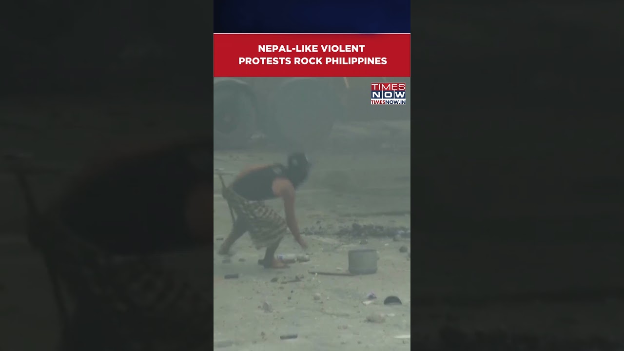 Tensions Rise In Philippines With Nepal-Like Protests Over Massive Corruption Scandal |WATCH #shorts