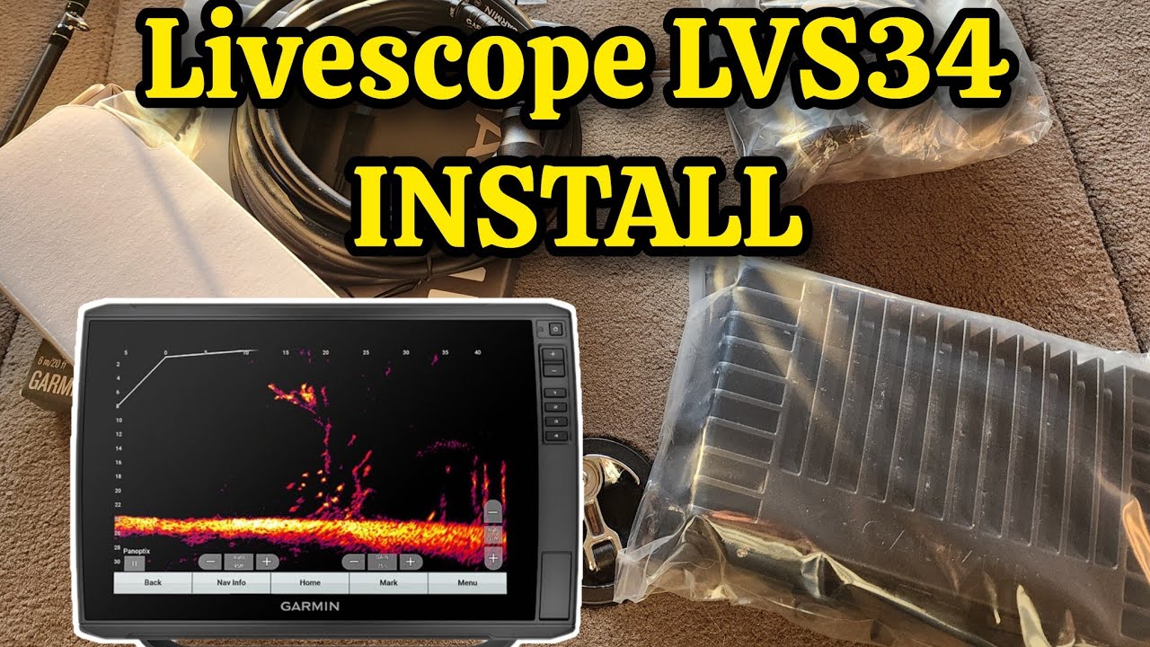 Установка (Garmin LIVESCOPE LVS34) и что вам нужно знать #советыихитрости #livescope #ffs
