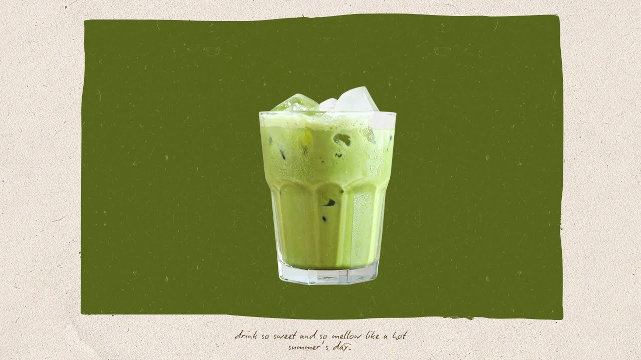 Iced Matcha Latte.