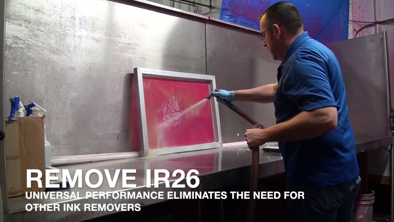 SAATI Chemicals Remove IR26 Universal Ink Remover Demo