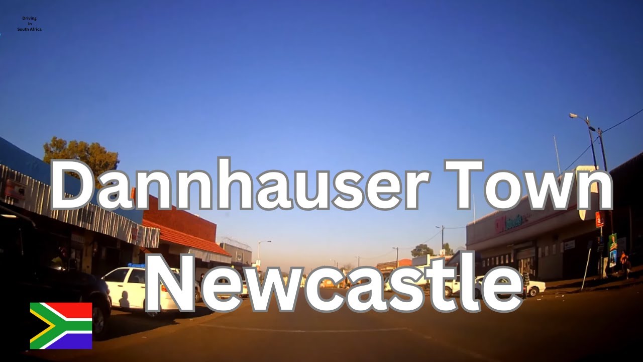 Driving in Dannhauser Town | Newcastle | Driving in South Africa