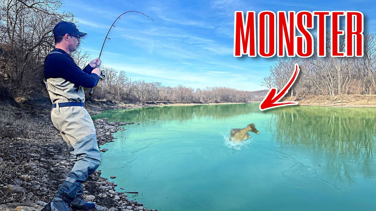 This Rural River Is WALLEYE FISHING HEAVEN !!! (Lost Footage Redemption)