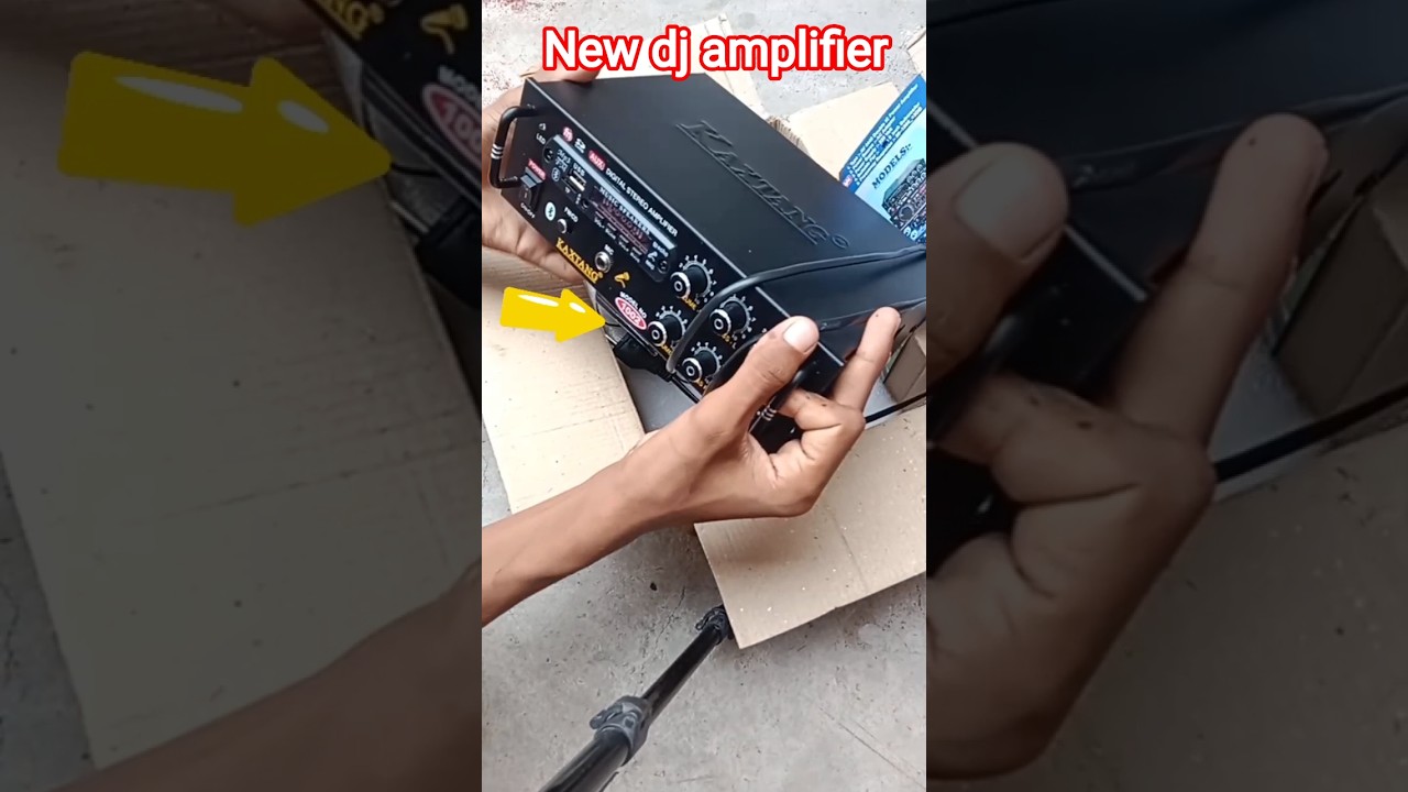 New DJ amplifier on boxnig #shorts #video #youtube #2025 #amplifier