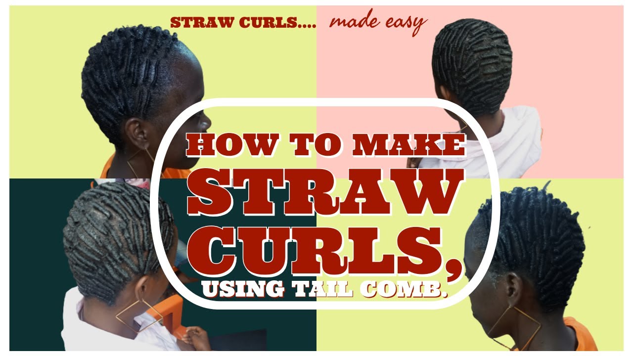 Do You Know STRAW CURLS Hairstyle..? STRAW CURLS.... made easy and simplified.