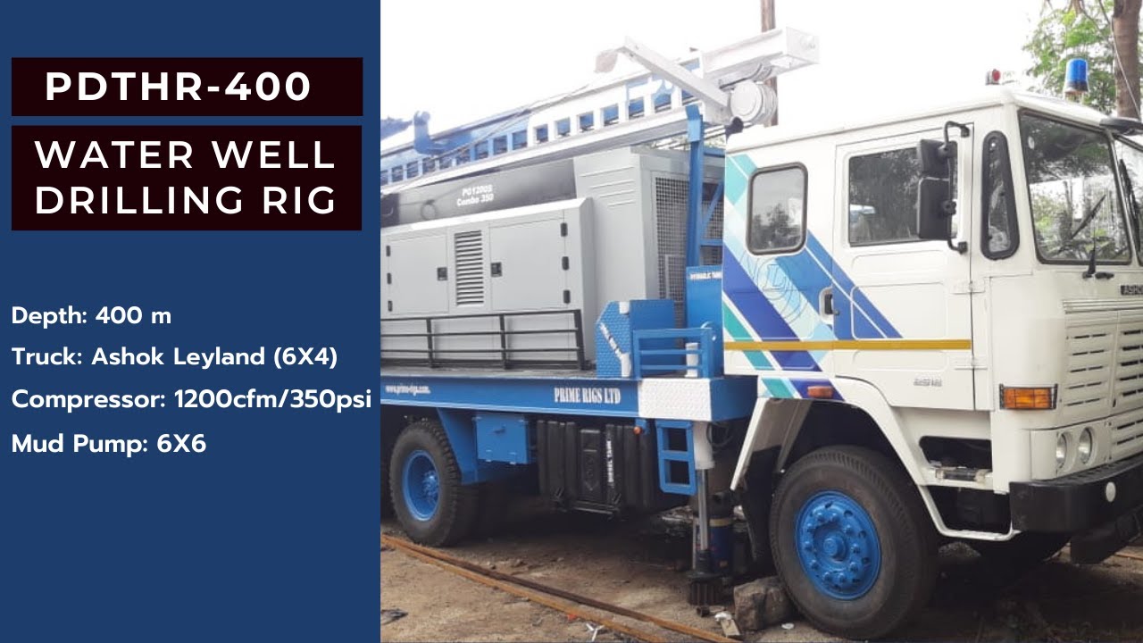 PDTHR-450 Truck Mounted water well Drilling Rig -Prl