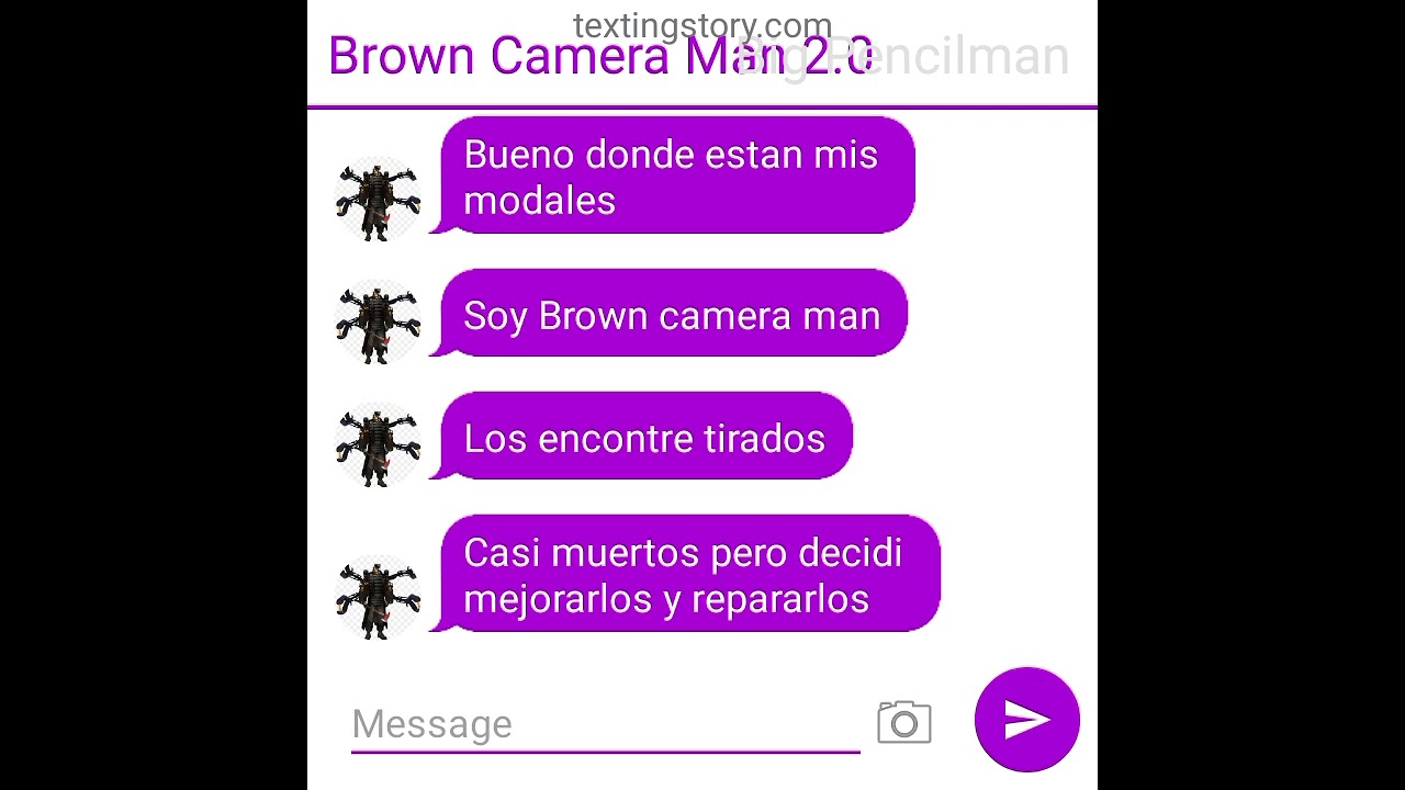 Brown x CameraWoman💙 y SpeakerWoman❤️ Capitulo 4 parte 1/2 