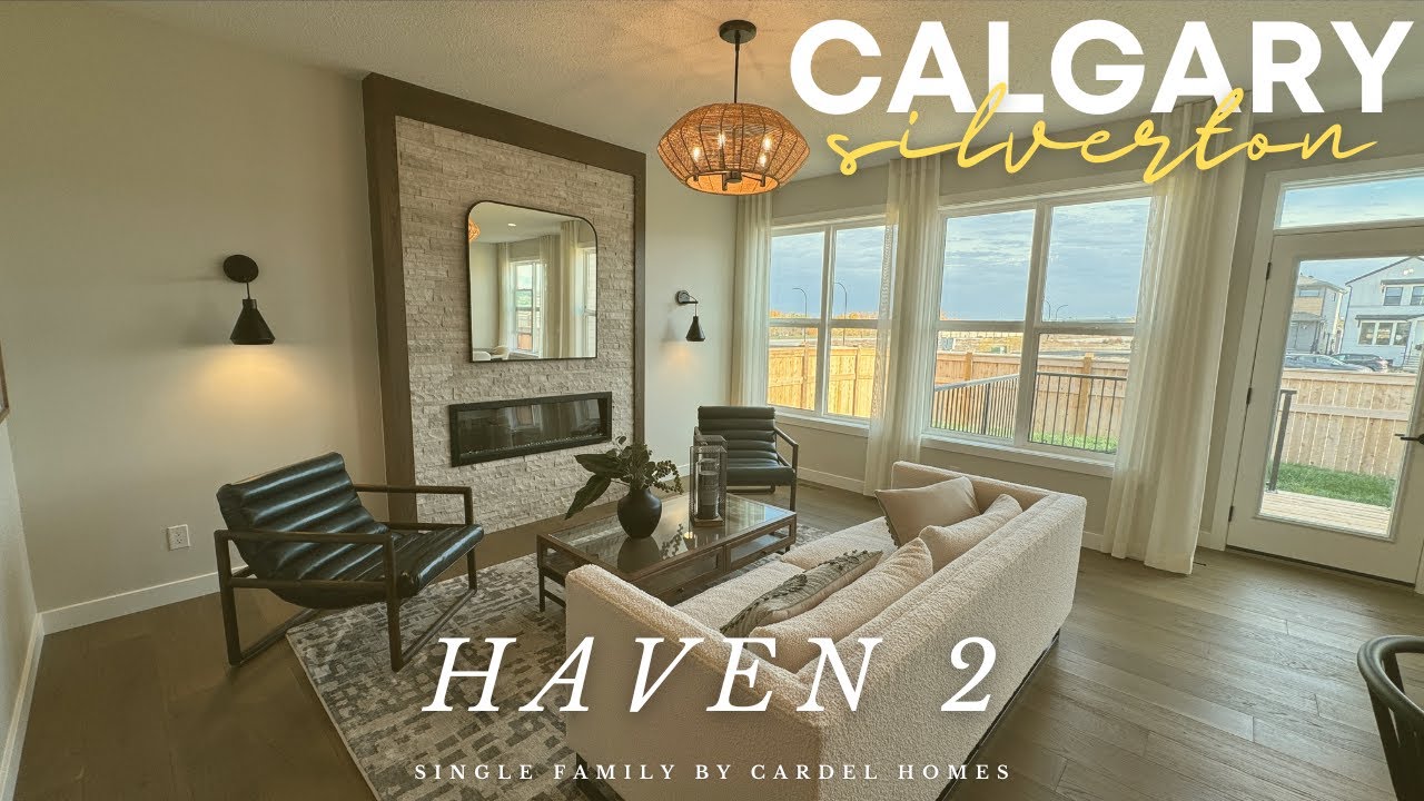Cardel Homes | Haven 2 | 2281 Sf | 5 Beds | 4 Baths | Silverton | Calgary | New Home For Sale