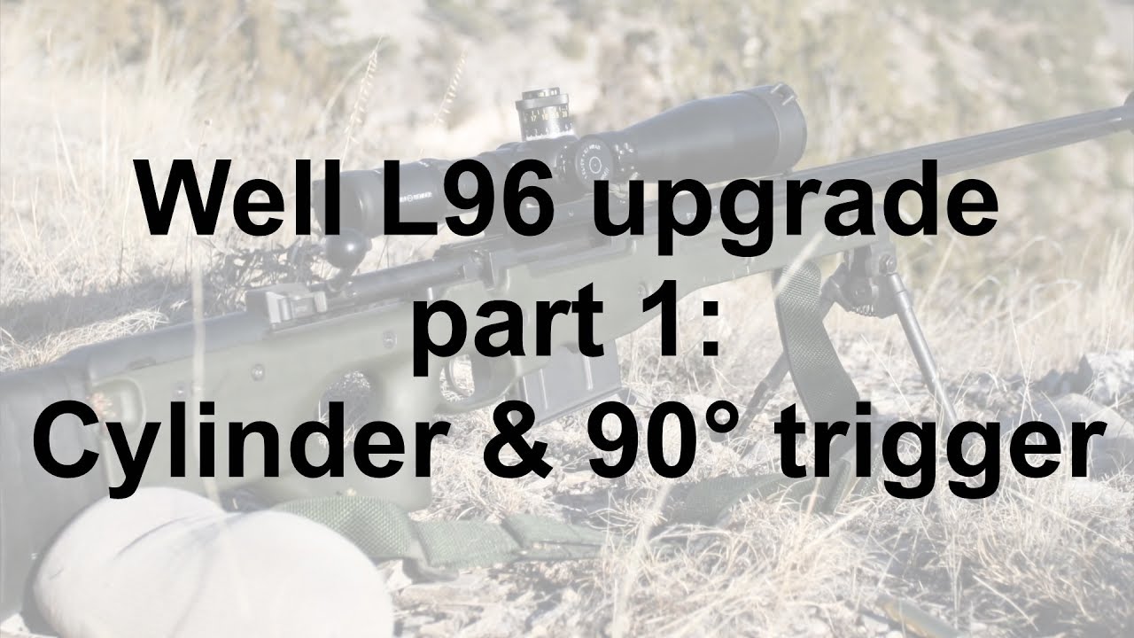 L96 upgrade Part 1 - Cylinder and Trigger [Tech]