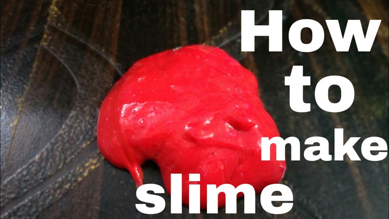 {DIY} How to make a fevi gum slime using only 3 ingredient