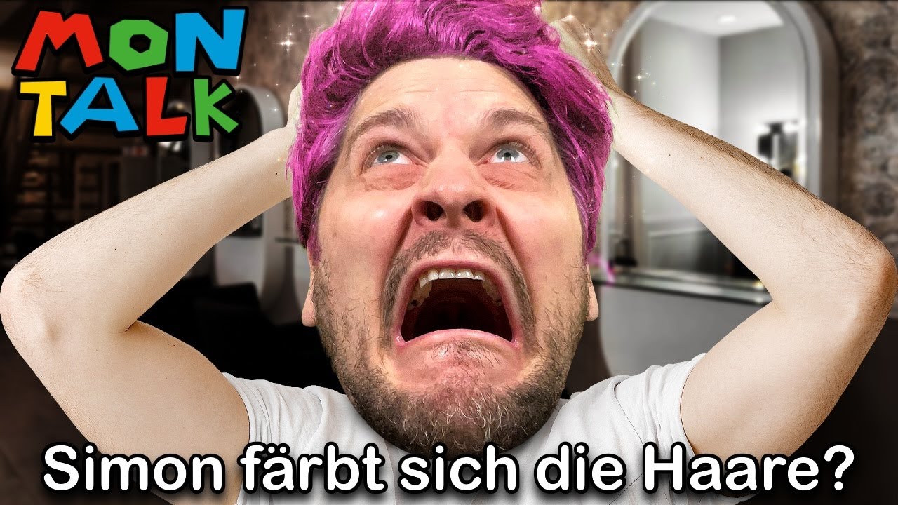 Simon färbt sich die Haare??? - Stress beim Friseur! - MonTalk