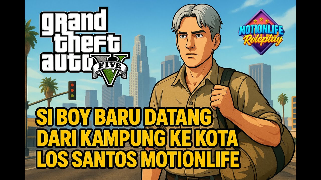 SI BOY BARU LANDING MERANTAU DI KOTA #MOTIONLIFE #MOTIONLIFERP