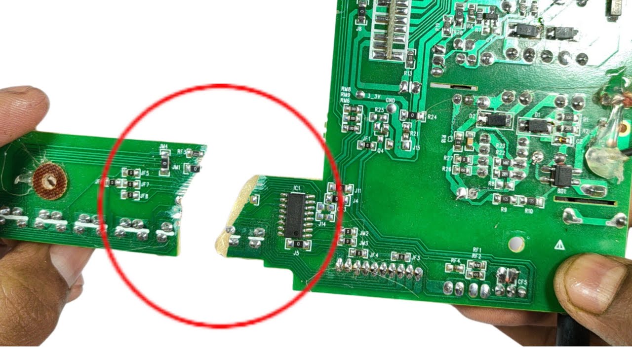 How To Broken/Dimage Fix Board Step By Step Hindi !! टूटा हुआ किट को कैसे ठीक करें?