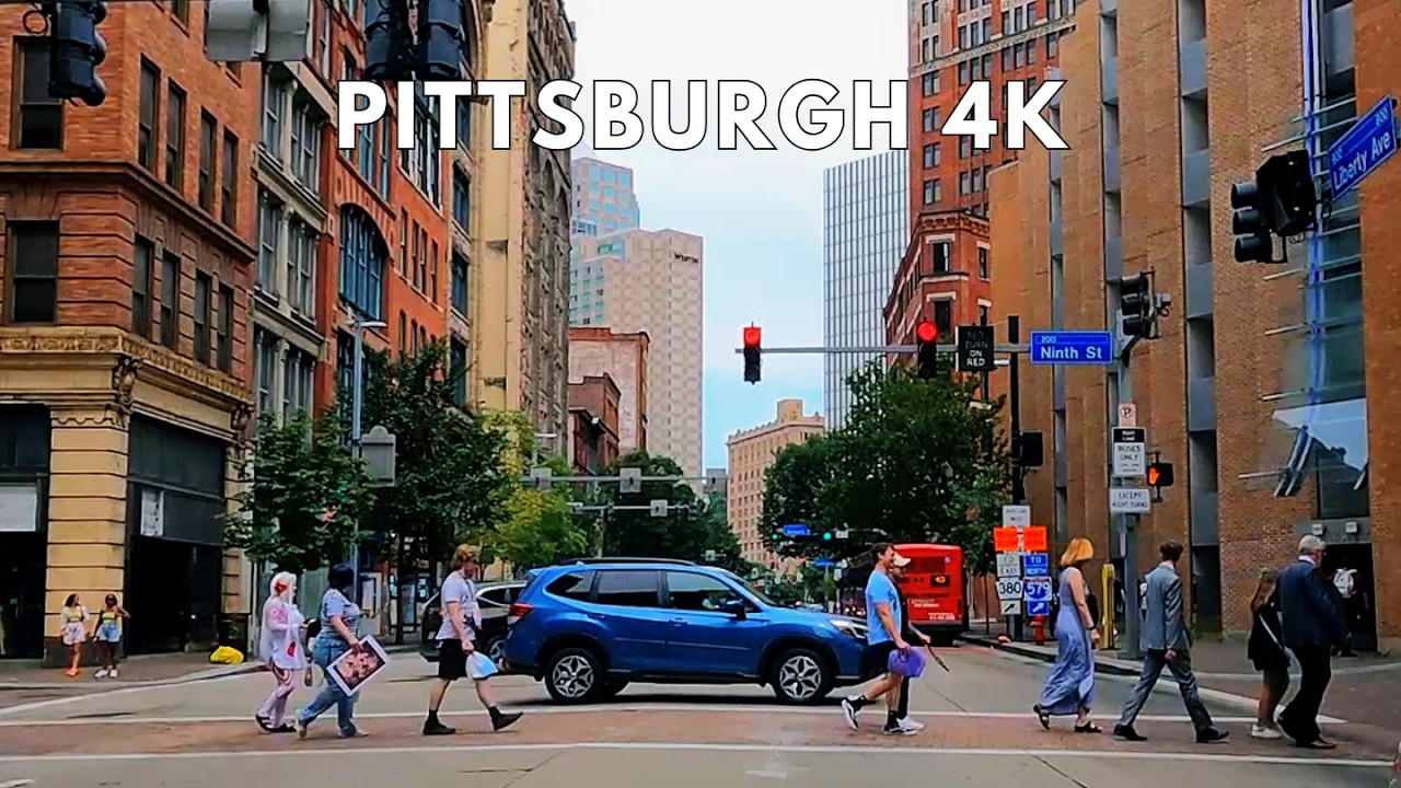 Pittsburgh 4K Driving Tour | Ultimate POV Drive Through the Steel City