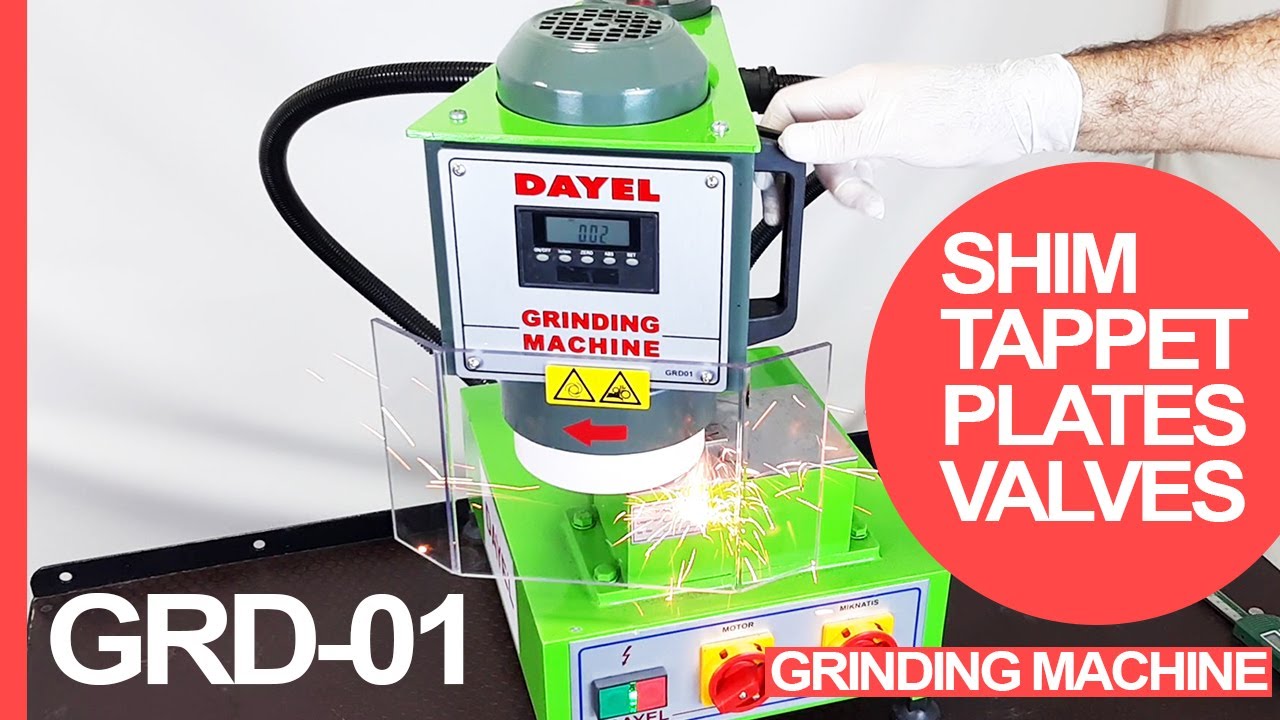 Grinding Machine for Denso Valves, Plates, Tappets and Shims - GRD-01