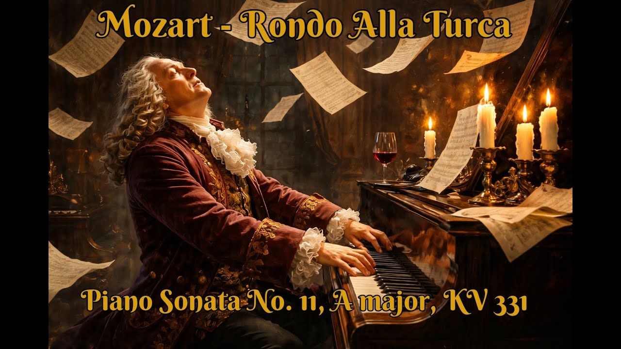 Mozart - Rondo Alla Turca - Piano Sonata No. 11, A major, KV 331