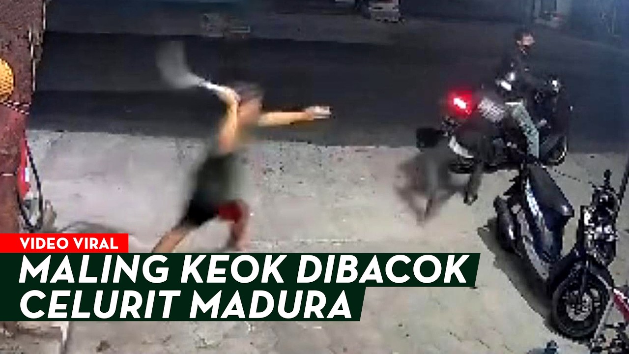 MALING DIBACOK CELURIT MADURA‼️ADA MALING TERJEBAK DI KONTER❗INI TAMPANG PARA PELAKU ☠️☠️💥🔥