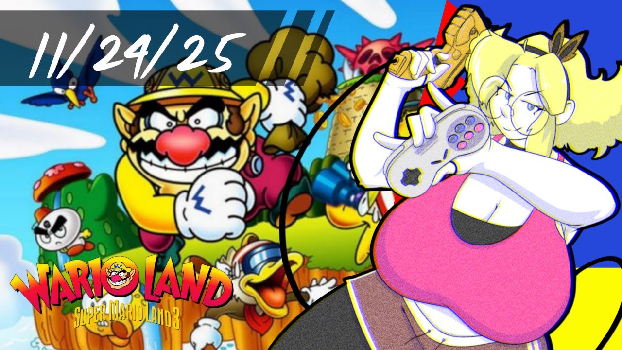 [Wario Land: Super Mario Land 3] shoulder checking wildlife for riches