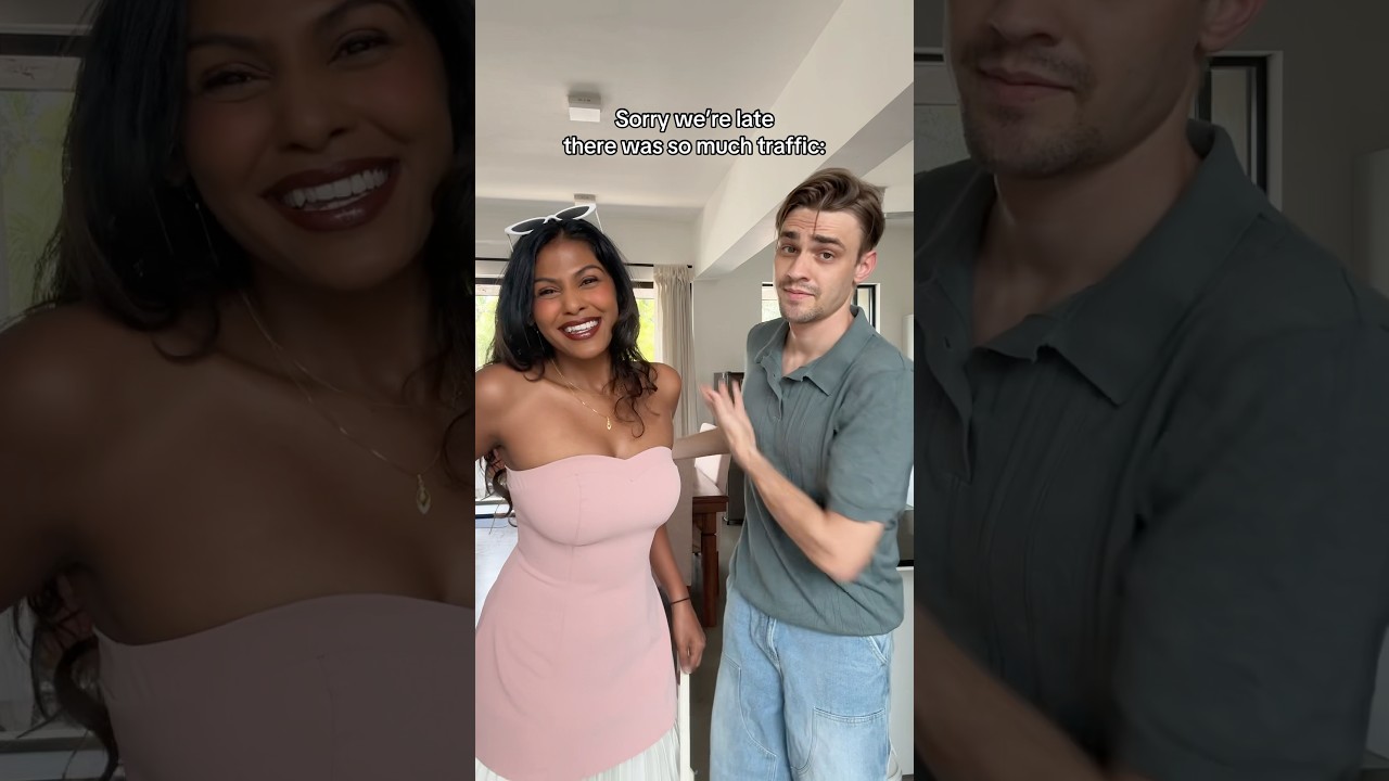 SO much traffic 👀🙈❤️ #funny #couple #ericandmani